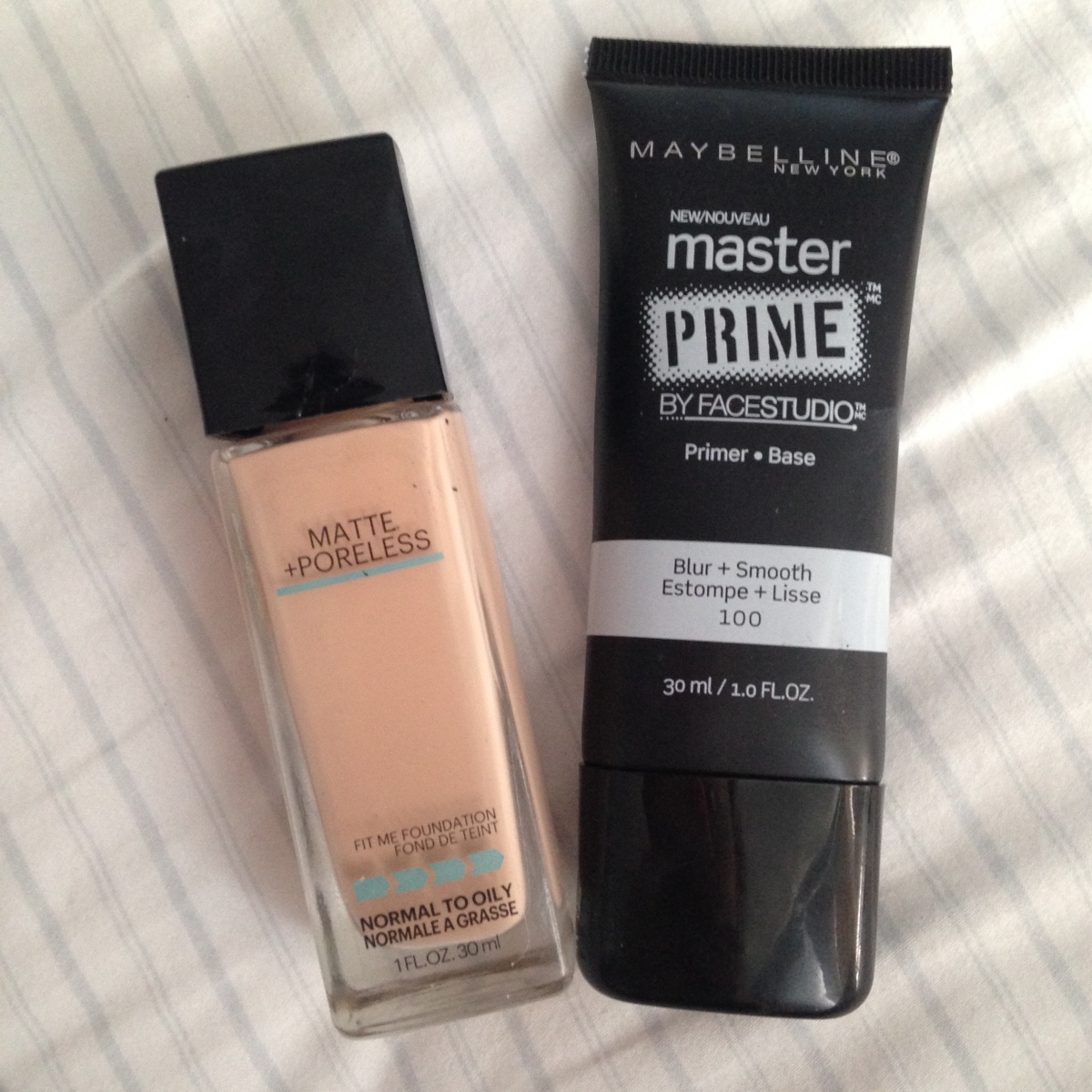 Maybelline Fit Me Foundation- MAKEUP, + ALL & Primer FASHION – LIFESTYLE & Matte Maybelline Face Poreless THINGS